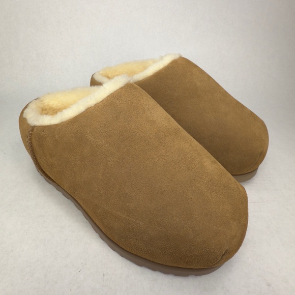 UGG Pumped Slide Chestnut Suede Comfort Womens Slippers Size 9 - Picture 8 of 13